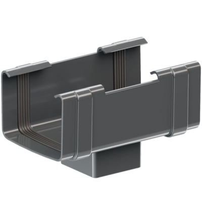 KROP Lej spustowy do rynny kwadratowej 135/80 mm